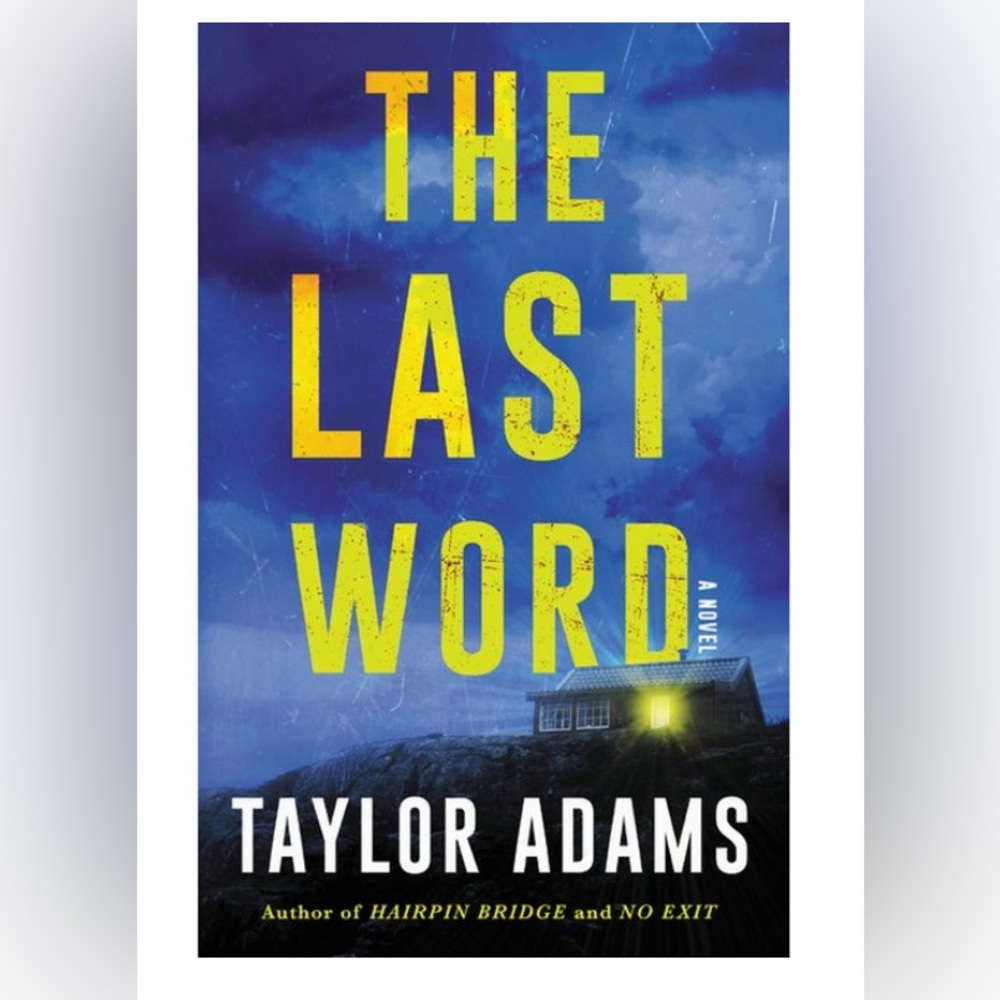 ❤️2/$10 Hardcover - The Last Word by Taylor Adams